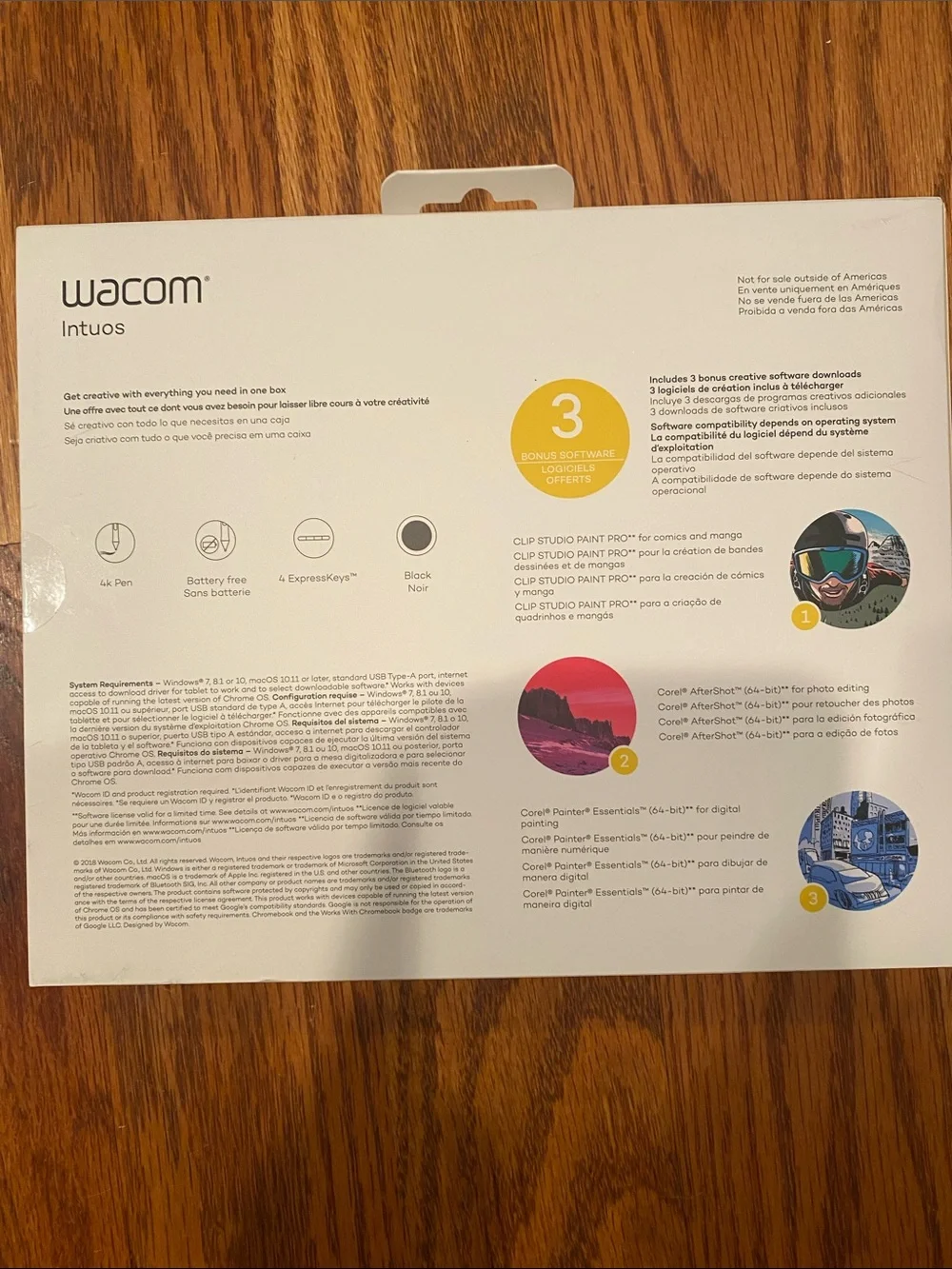 Wacom Intuos creative pen tablet